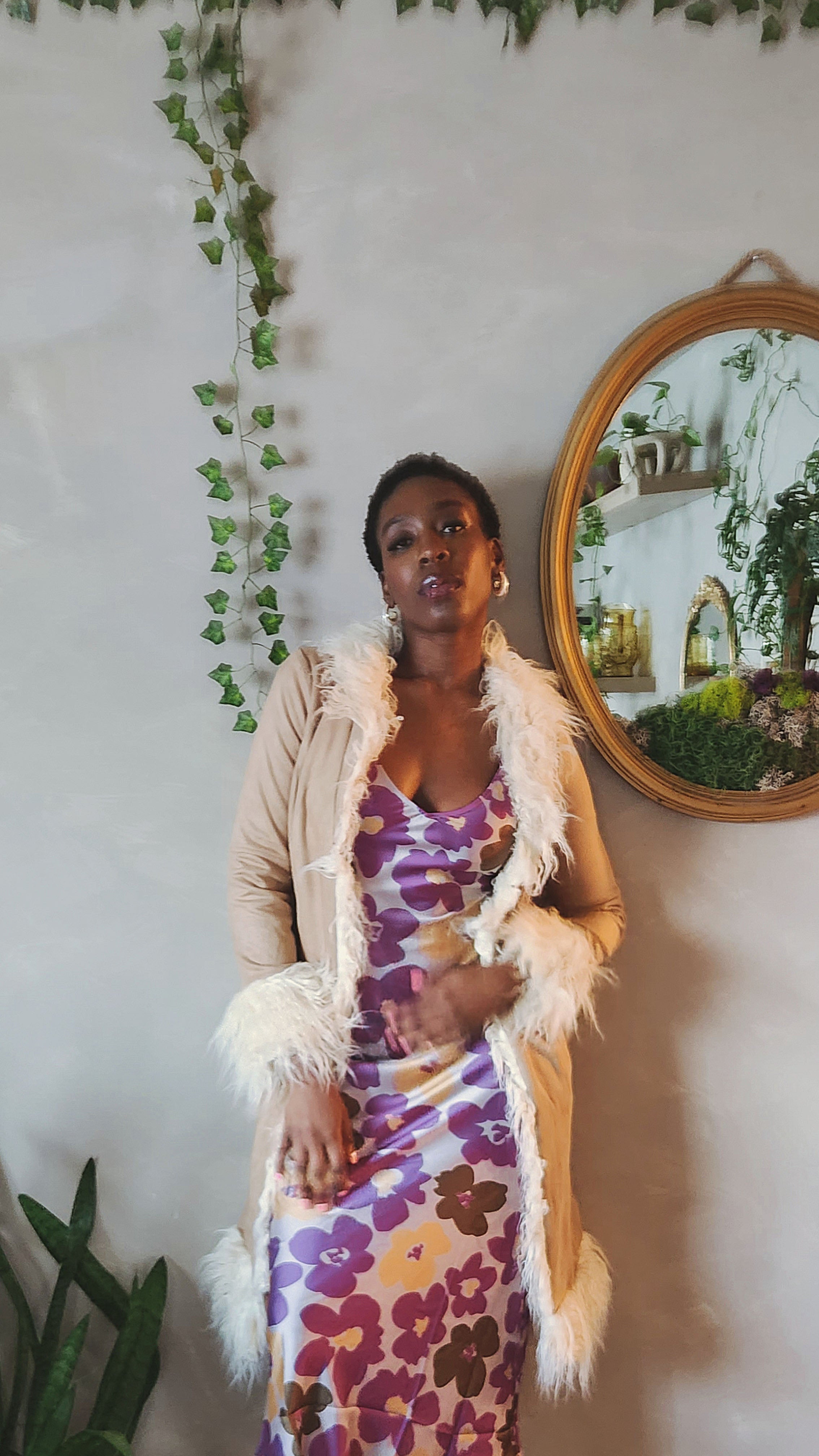 Billie Floral Midi Dress (1 SMALL LEFT)