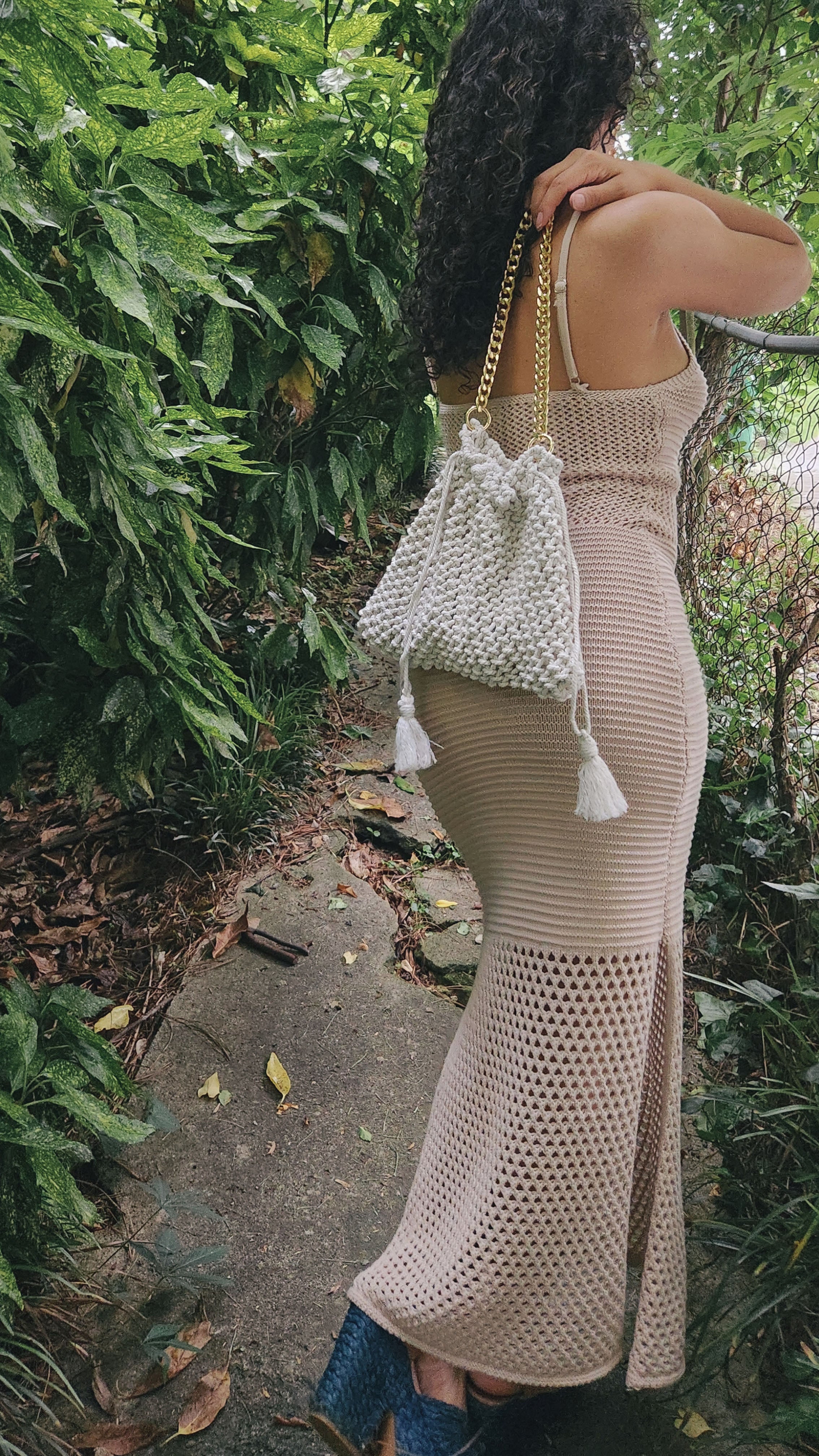Lyon Macrame Tote Bag