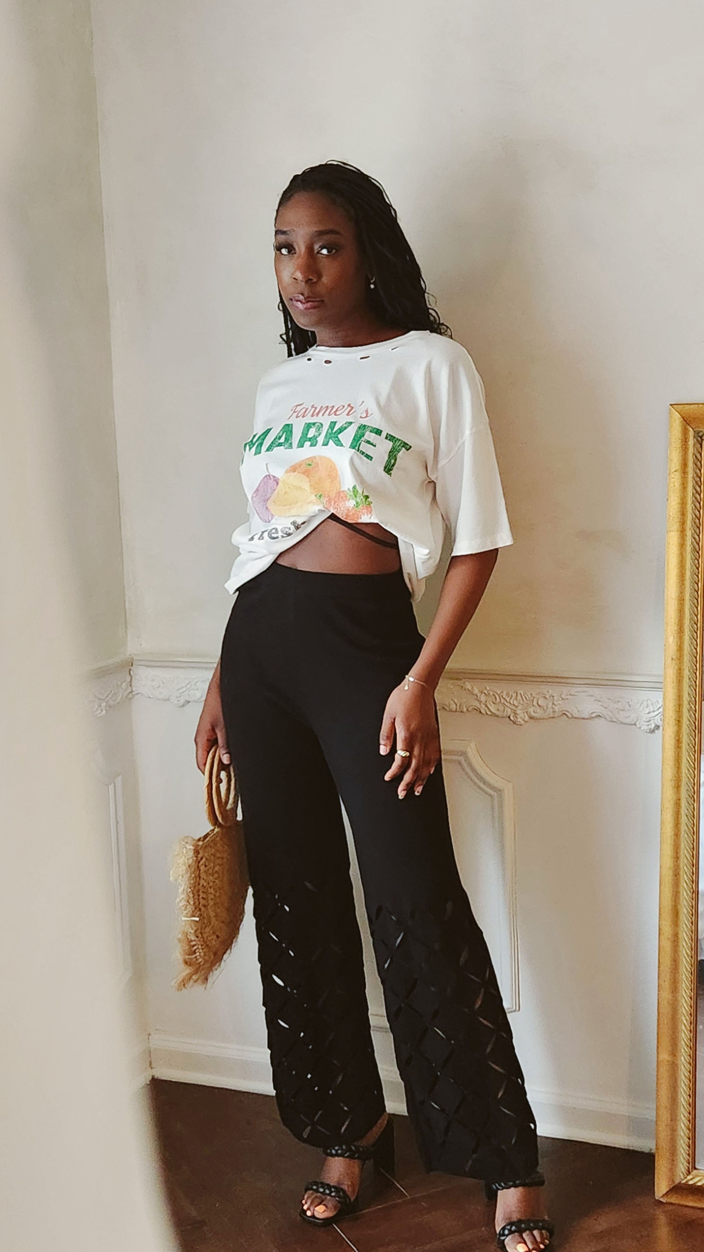 Clean Lines Cut Out Pants