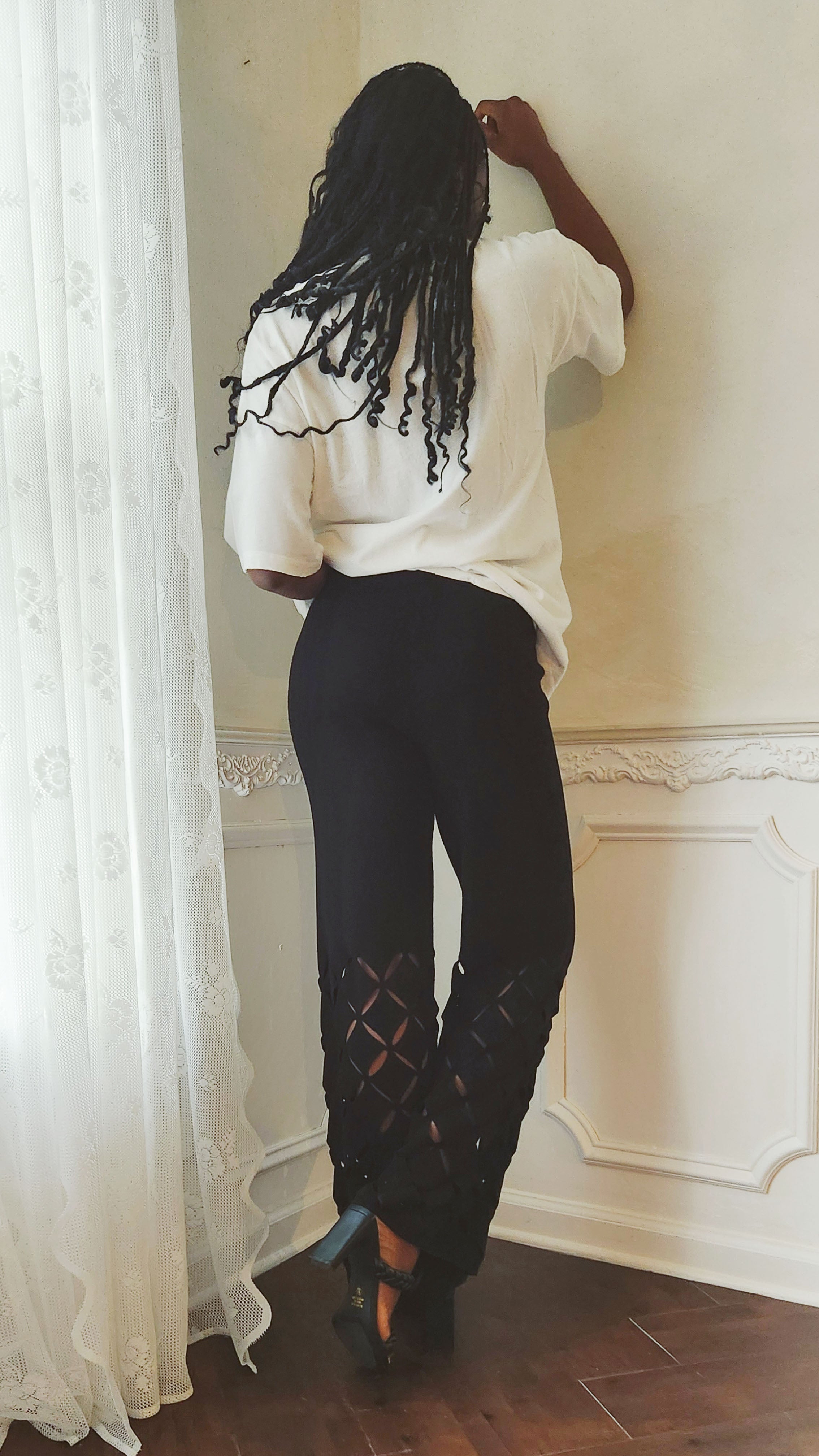 Clean Lines Cut Out Pants