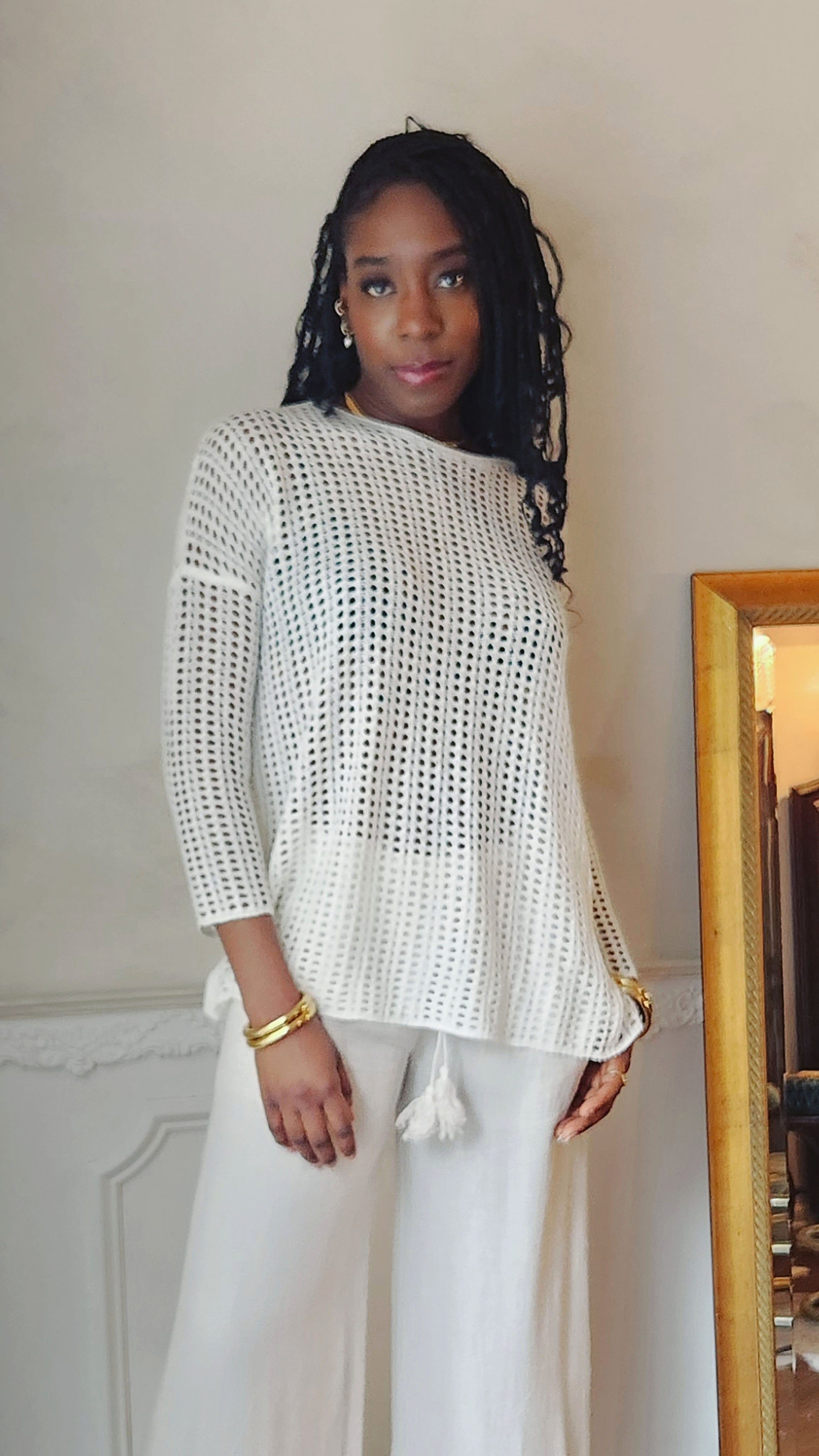 After Sun Knit Tunic Top