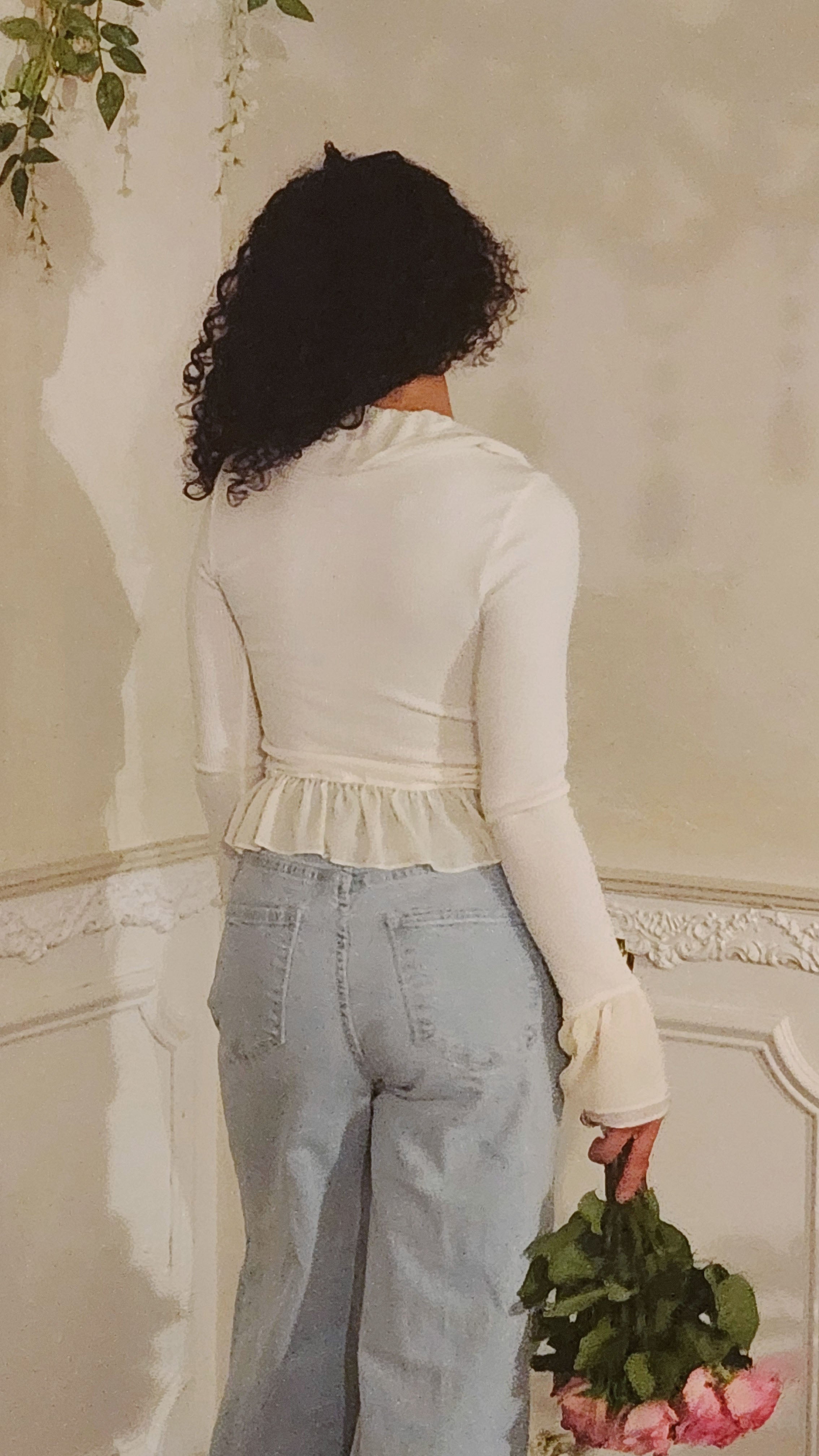 Dear Lover Ruffle Knit Top