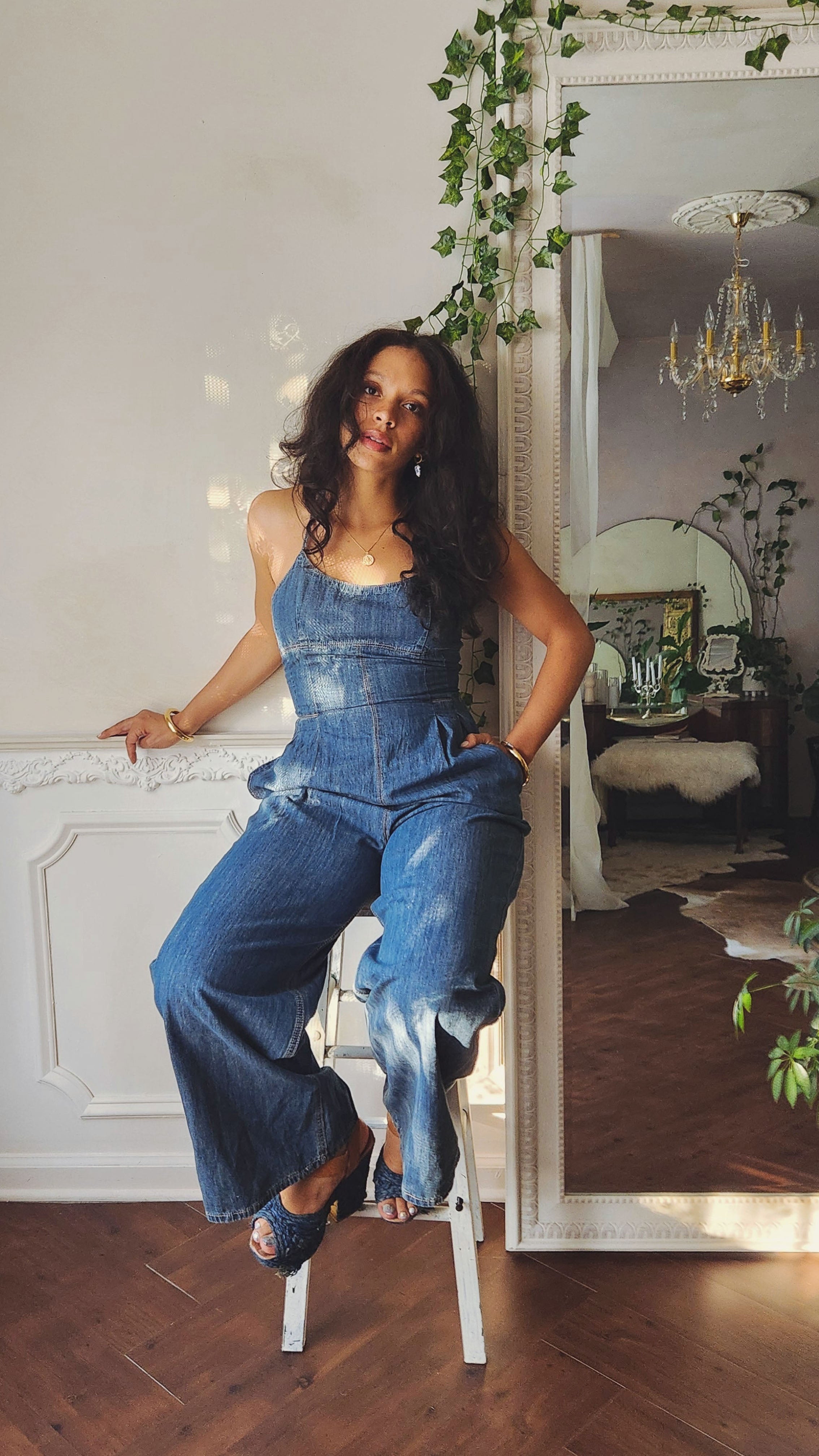 Santana Denim Jumpsuit