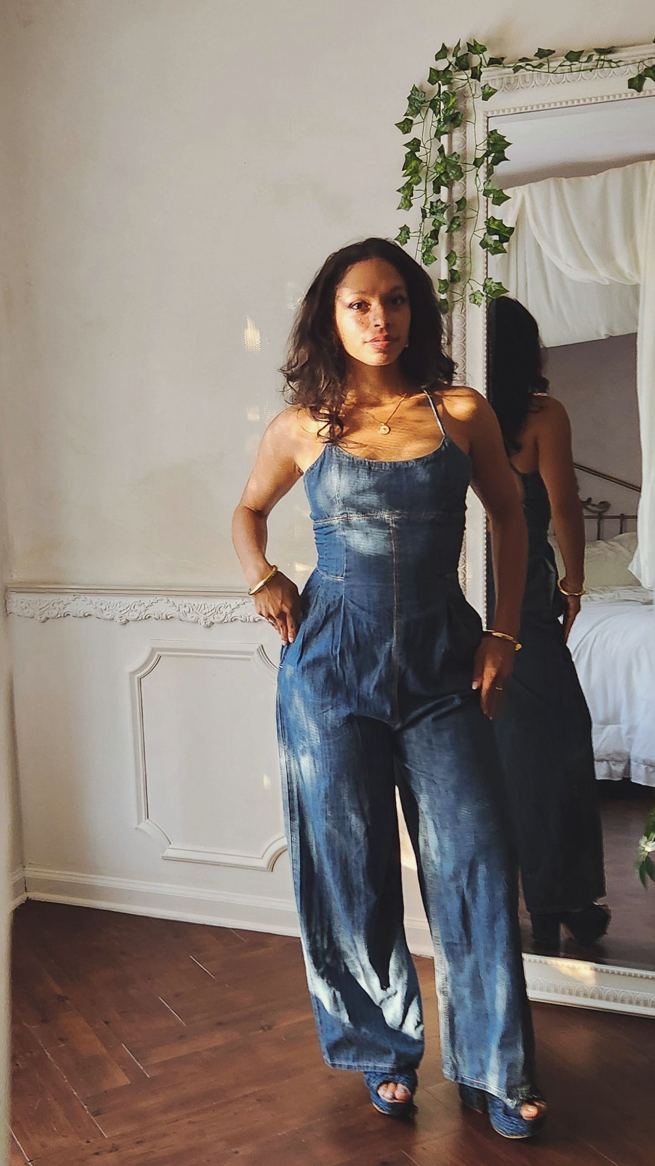 Santana Denim Jumpsuit