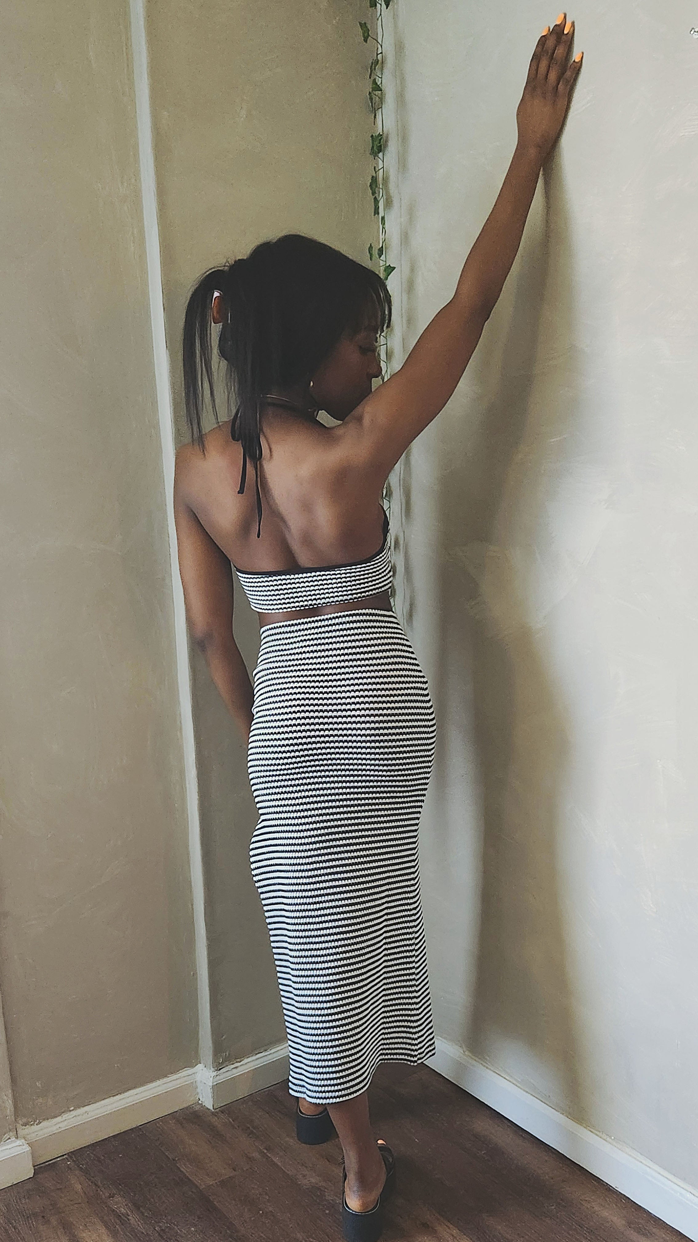 Something Better Knit Skirt Set