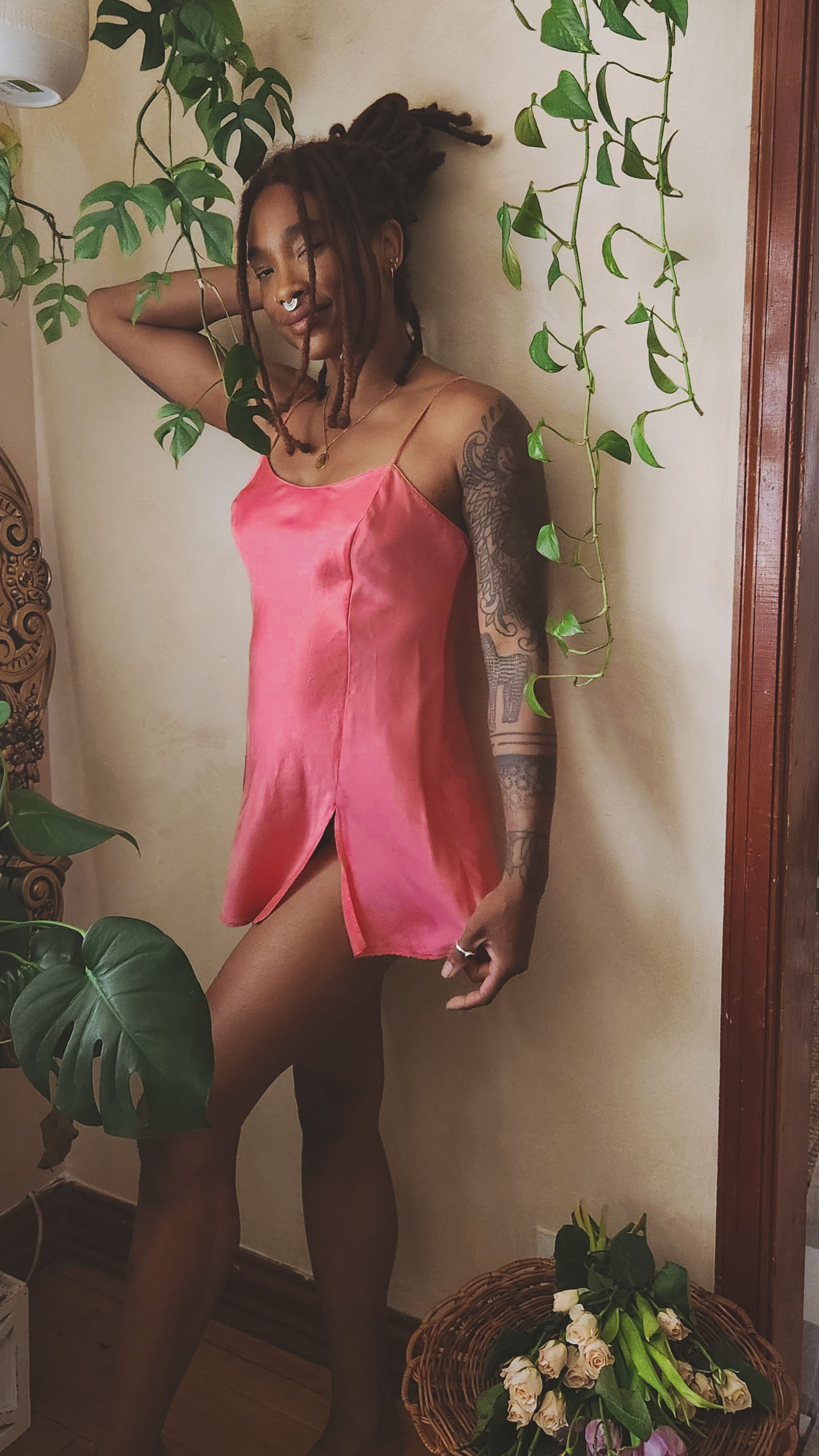 Vintage 90's VS Mini Silk Slip