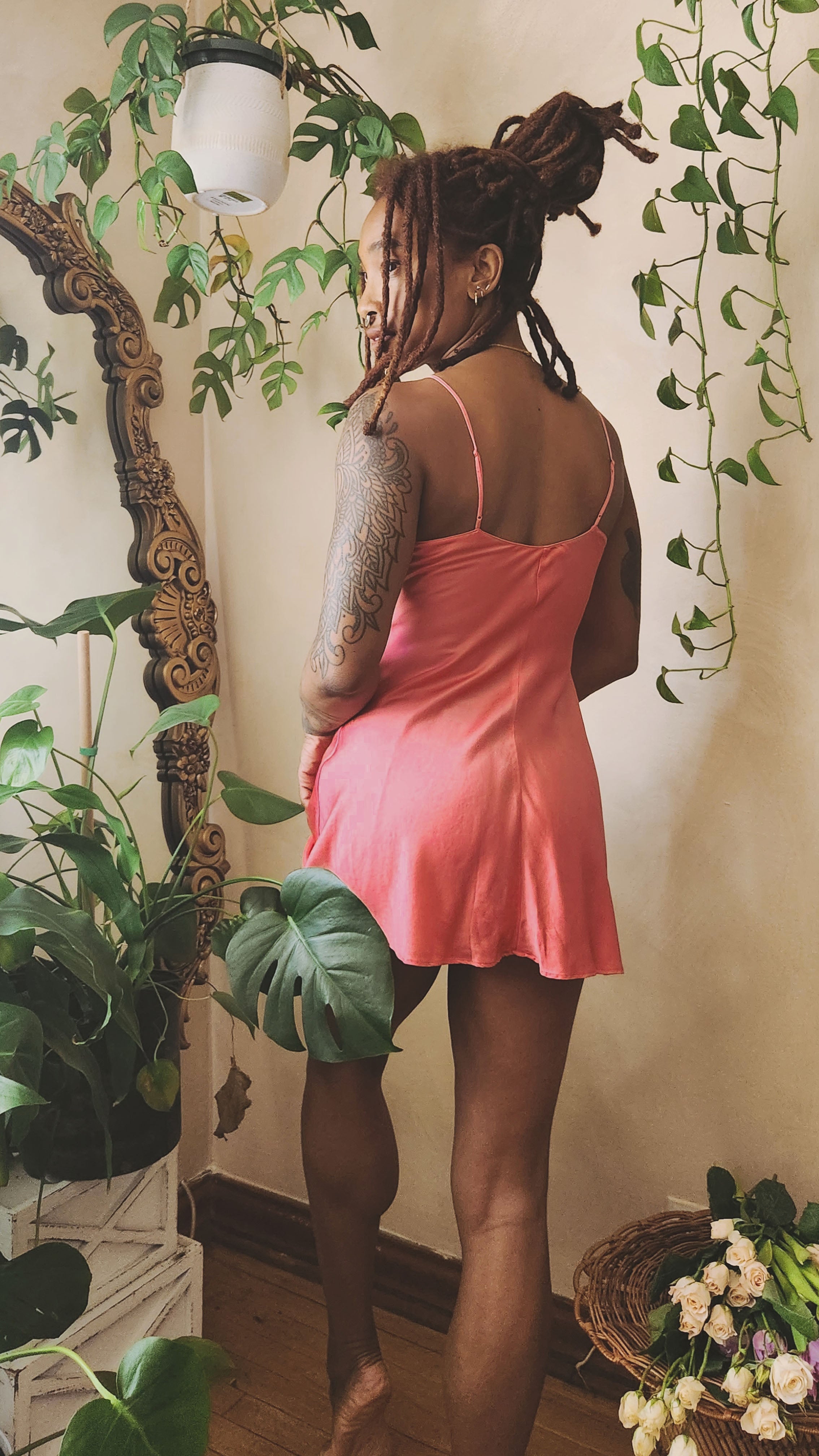 Vintage 90's VS Mini Silk Slip