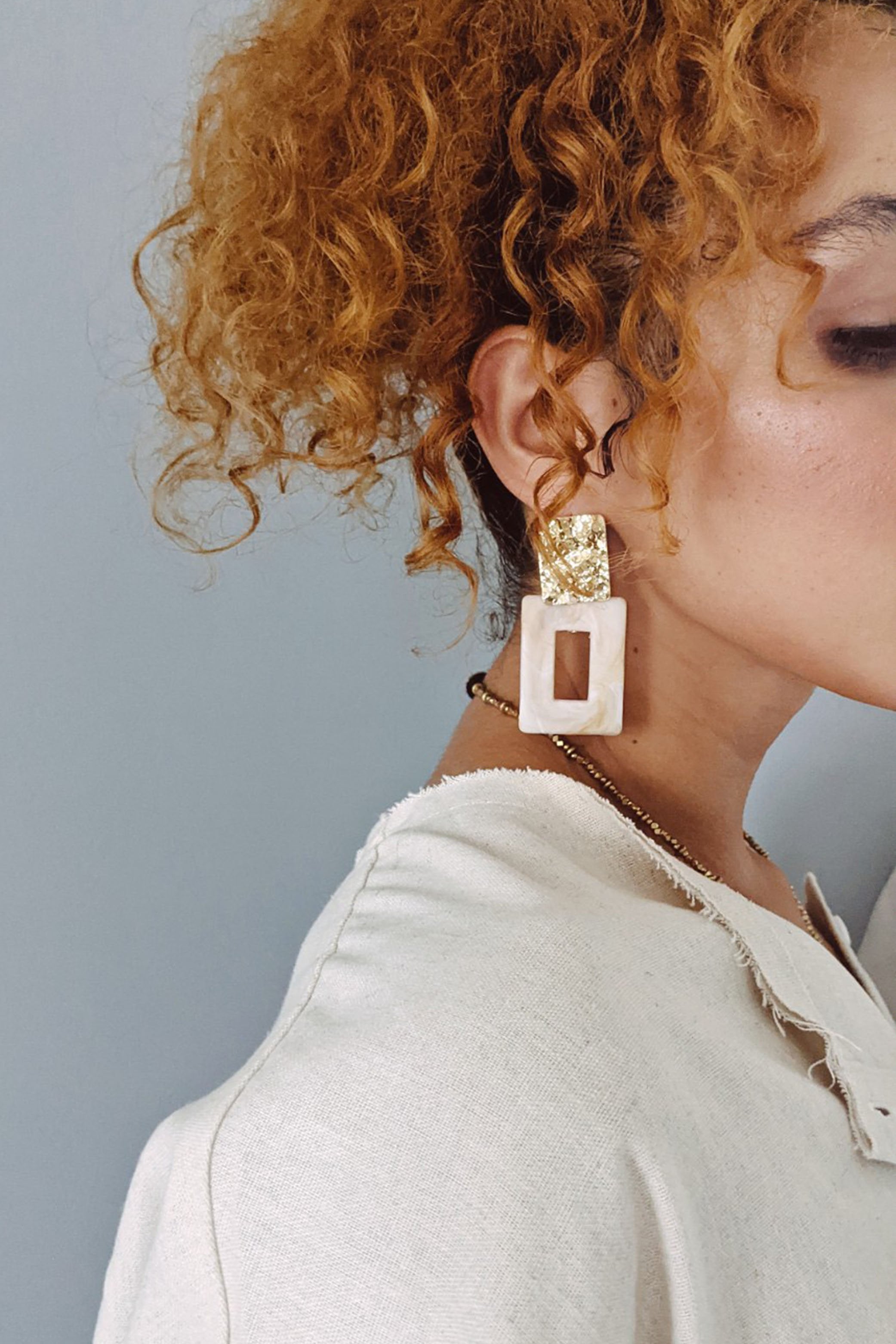 Moonlight Ivory Earrings