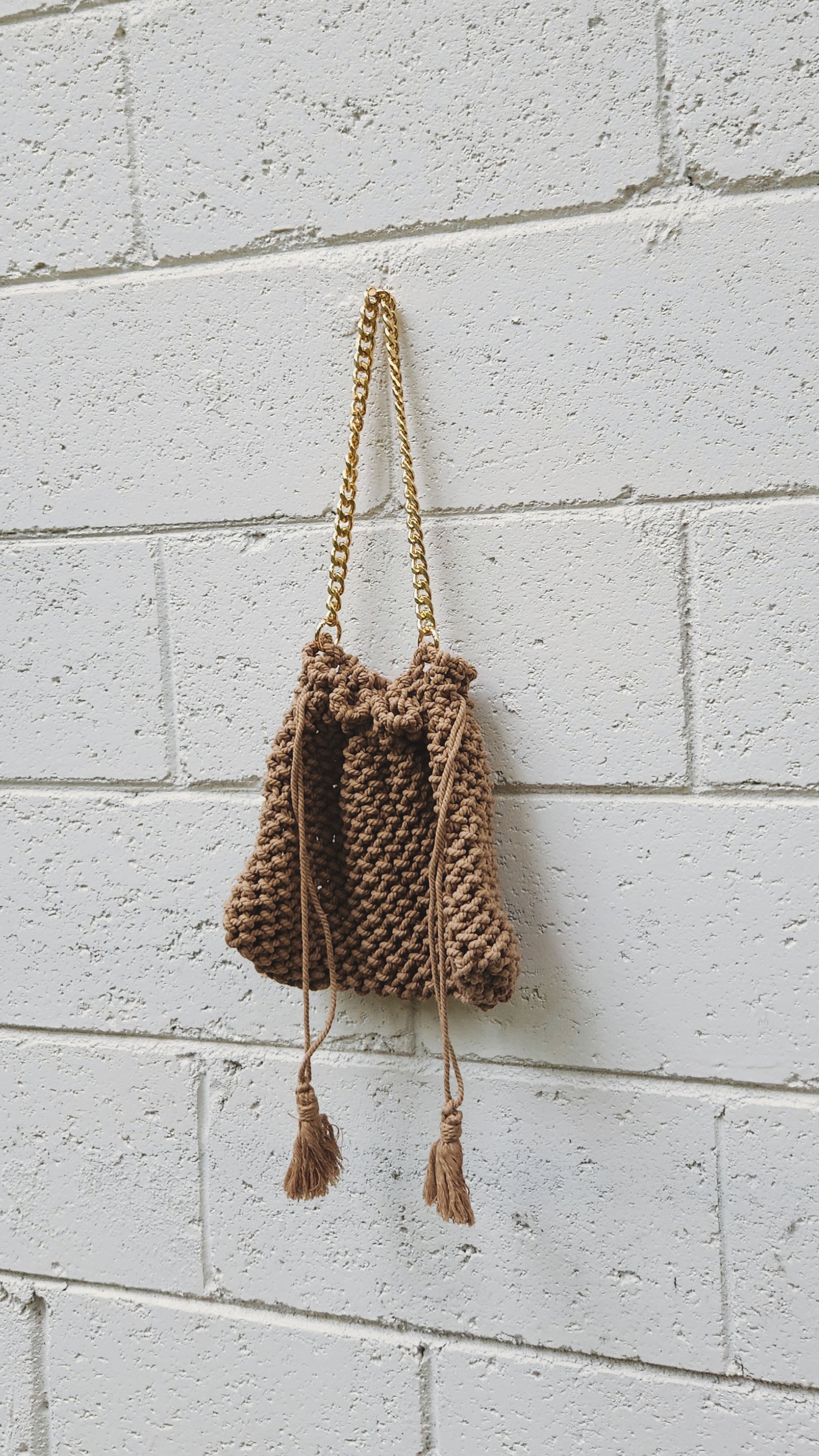 Lyon Macrame Tote Bag