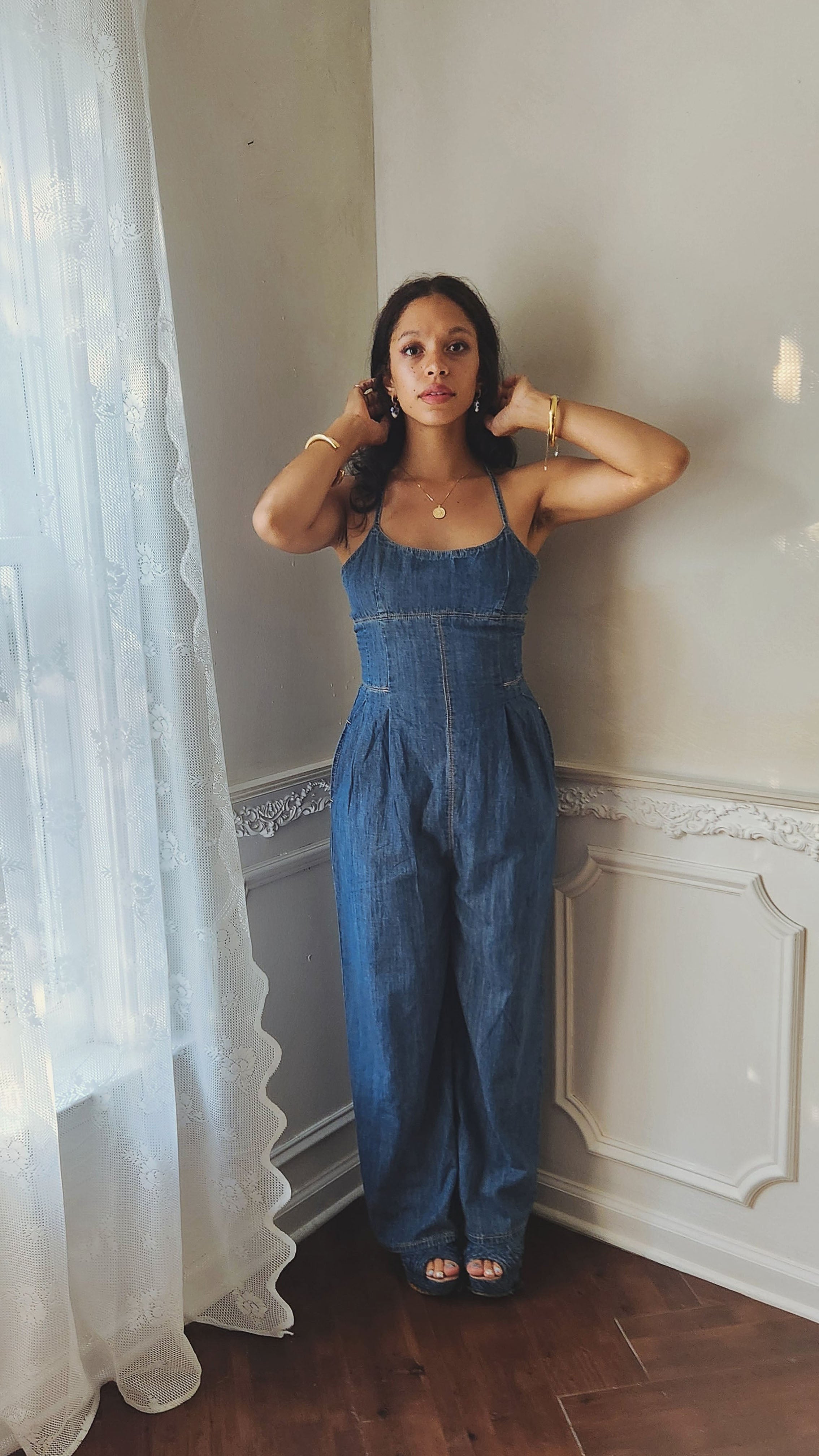 Santana Denim Jumpsuit