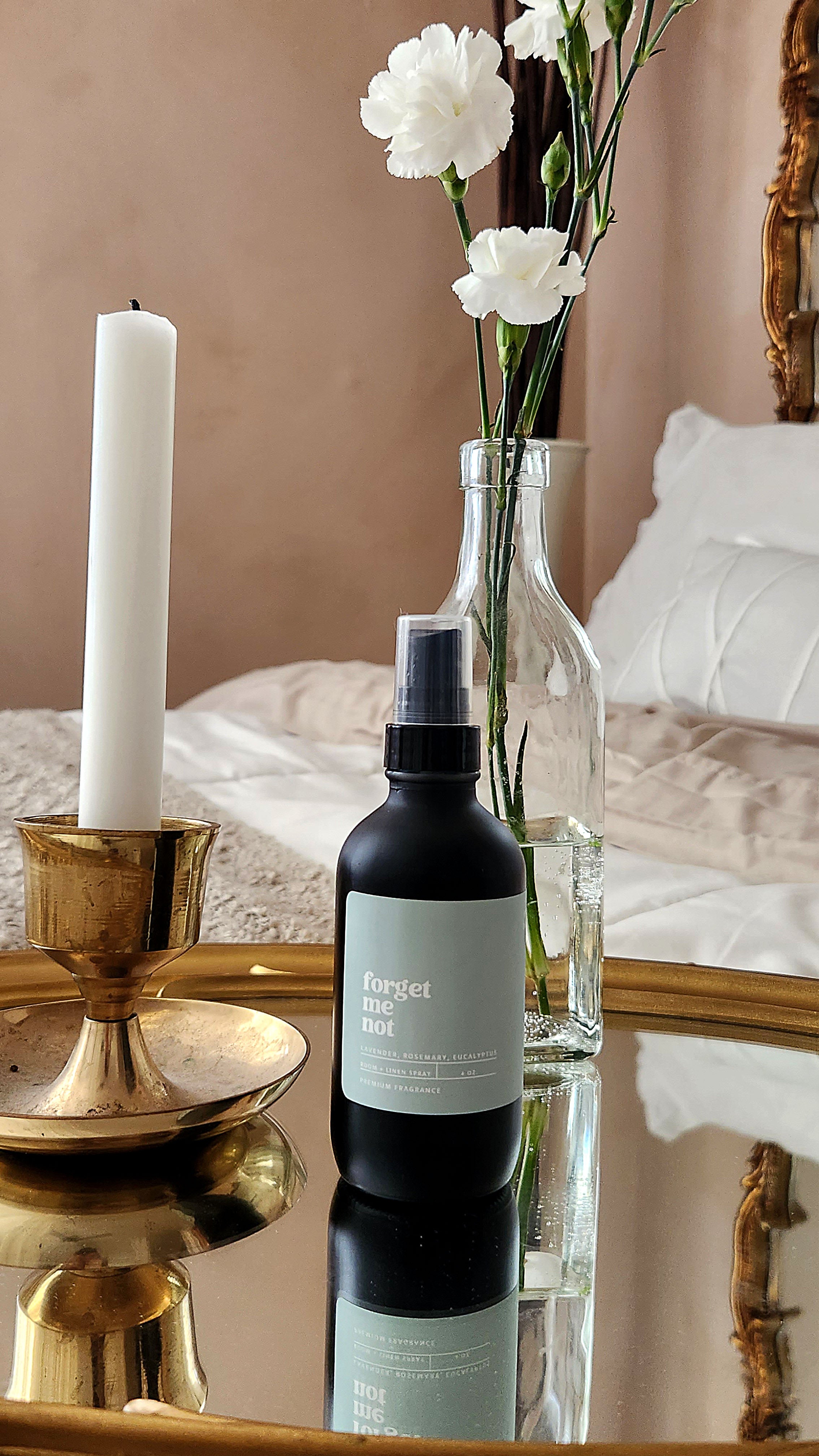 Forget Me Not Linen + Room Spray